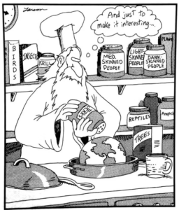 Gary Larson:  And just to make it interesting